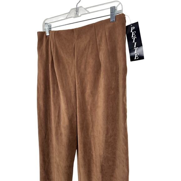 Vintage W.L. Sportswear Petites Brown Stretch Pants Size 14P Made in USA - Picture 12 of 15